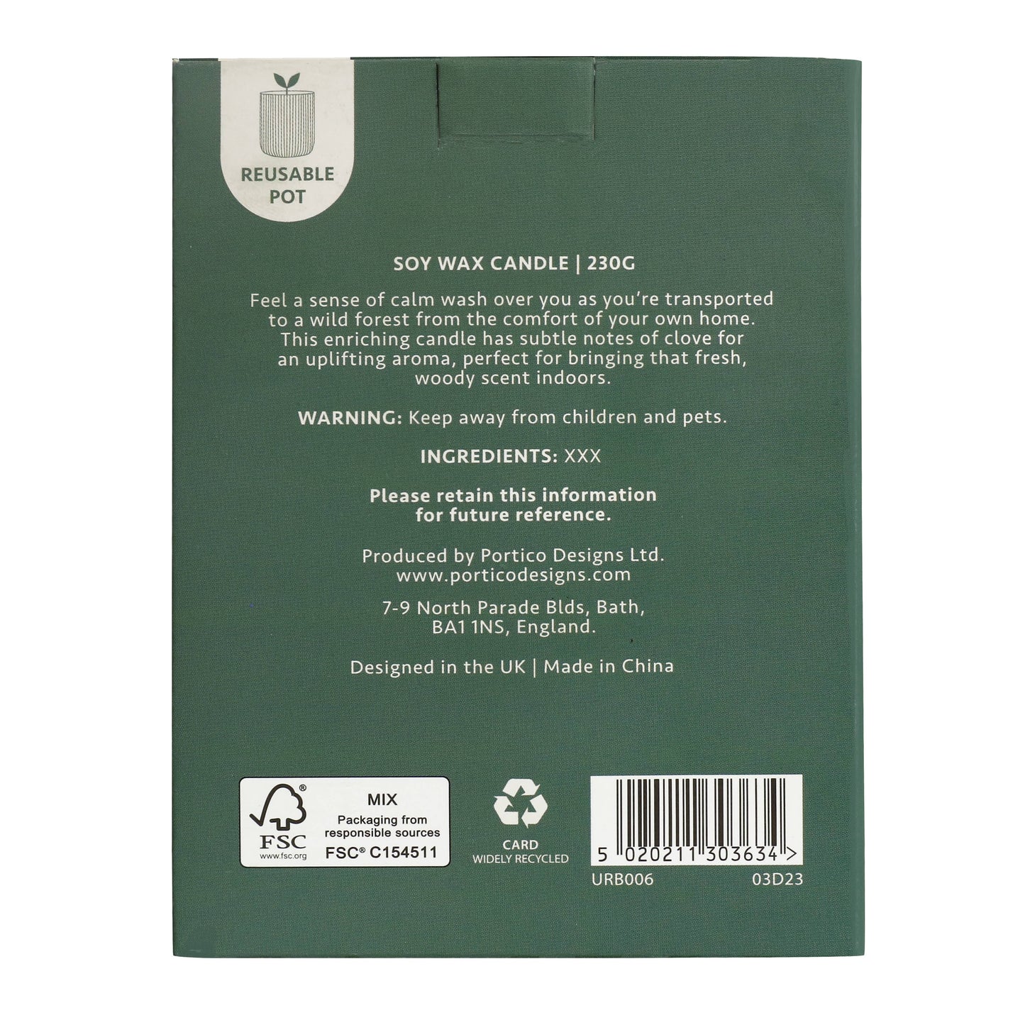 Urban Gardener Candle