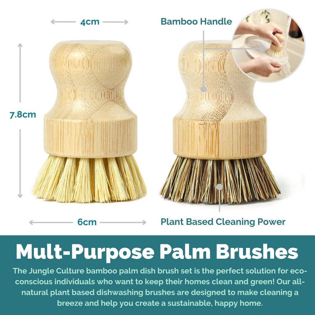 Bamboo Dish Brushes
