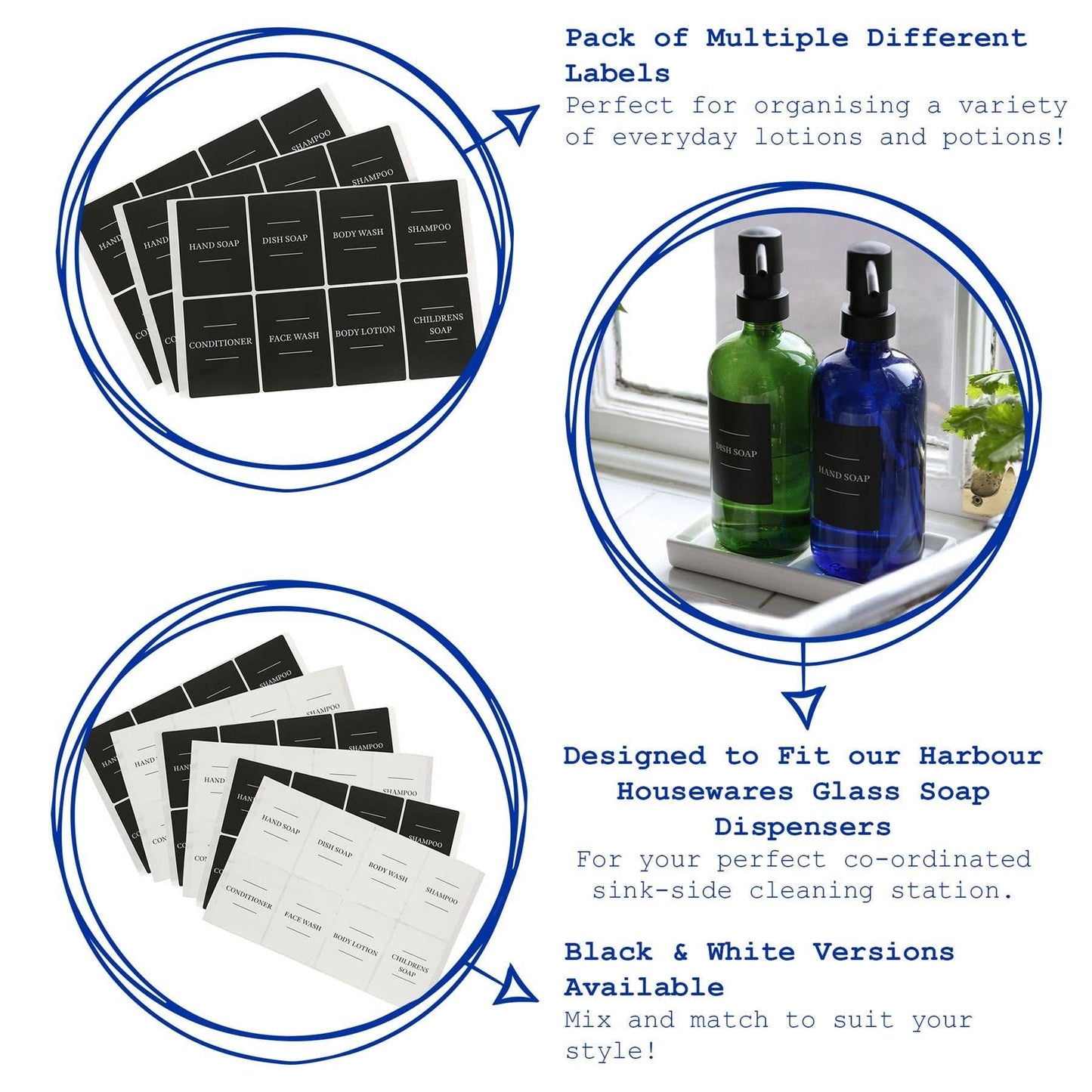Soap Dispenser Labels