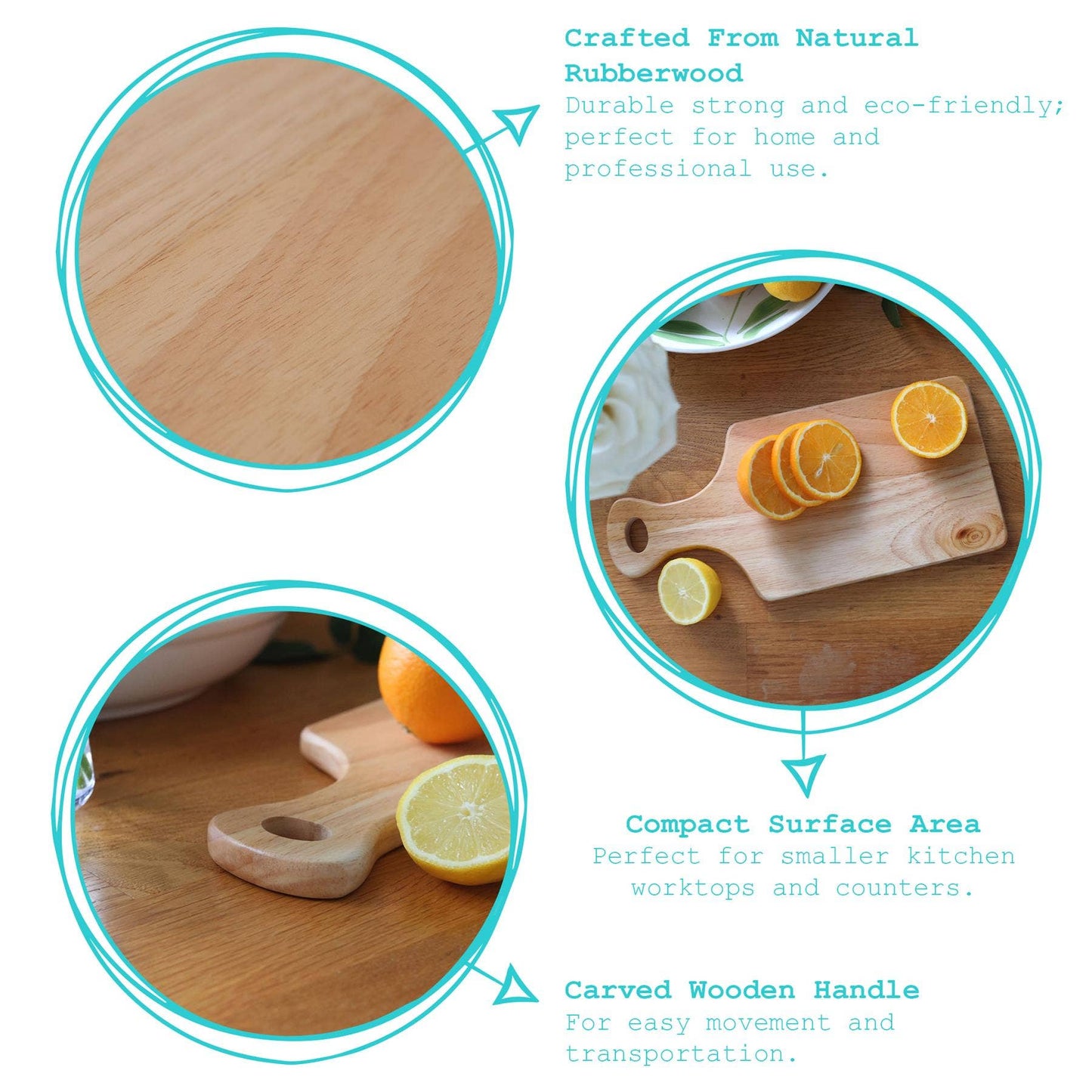 Wooden Chopping Board with Handle