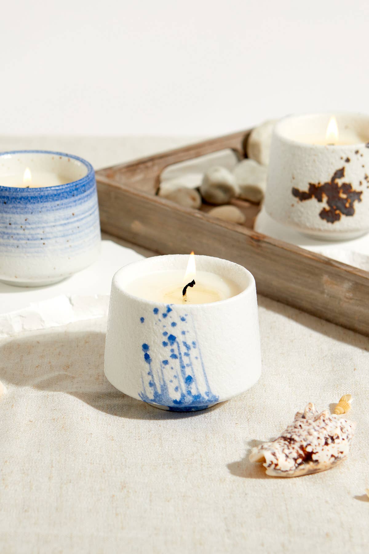 St Ives: Holywell Bay Candle - Lime, Basil & Mandarin