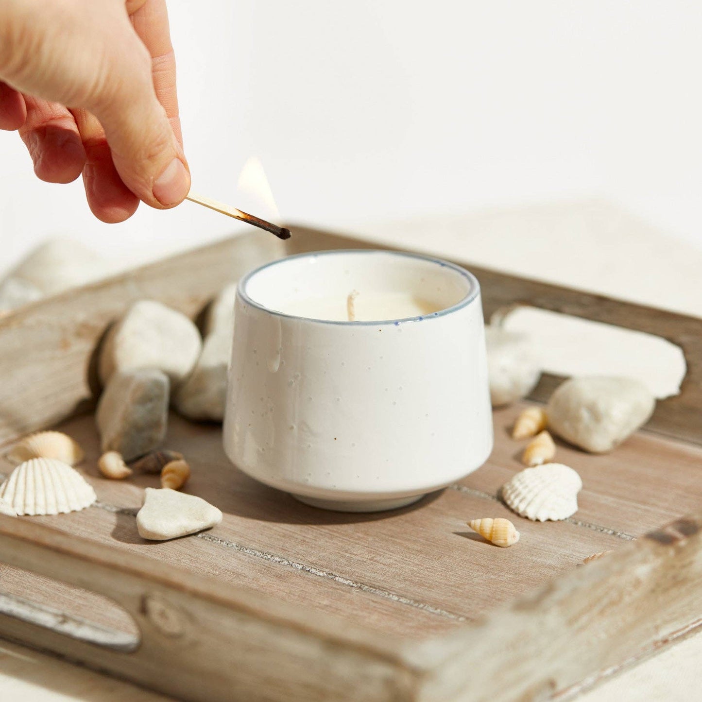 St Ives: Porthmeor Candle - Lemon & Lavender