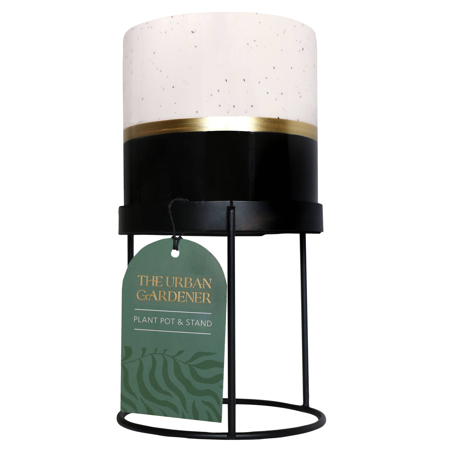 Ceramic Plant Pot with Stand